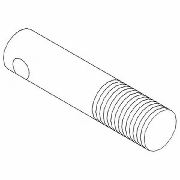 New Stud Fits Case-IH Tractor Models 1066 1086 1206 1256 1456 +, Aftermarket, Mfr#: 406247R1